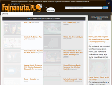Tablet Screenshot of fajnanuta.pl